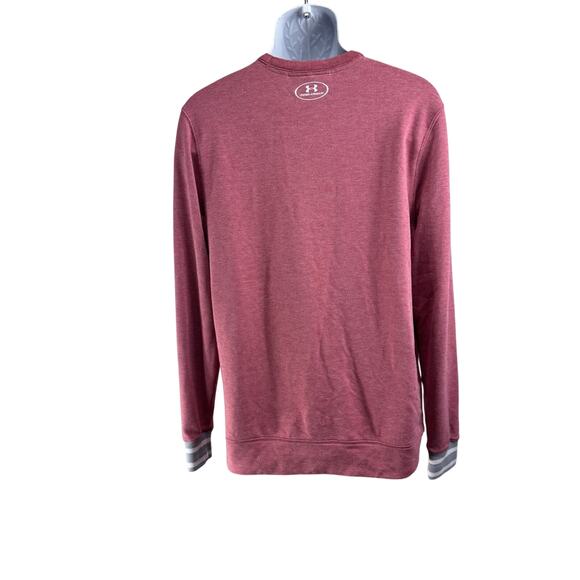 University Of Wisconsin Under Armour crewneck sweatshirt Loose Fit Men’s Small - Picture 4 of 9